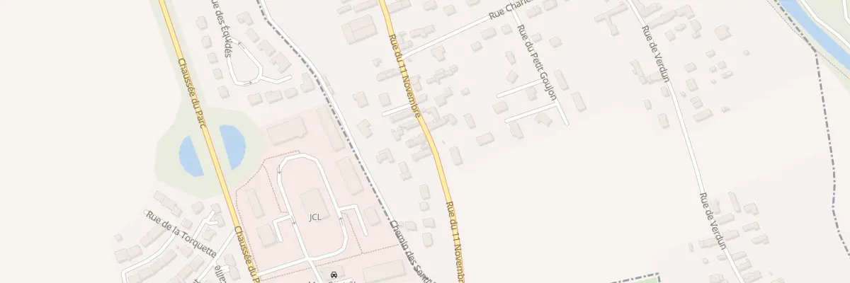 Plan du 11 Rue du Onze Novembre à Léry