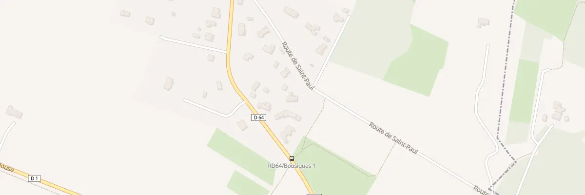 Plan du 53 Che de Saint-Paul à Bretx