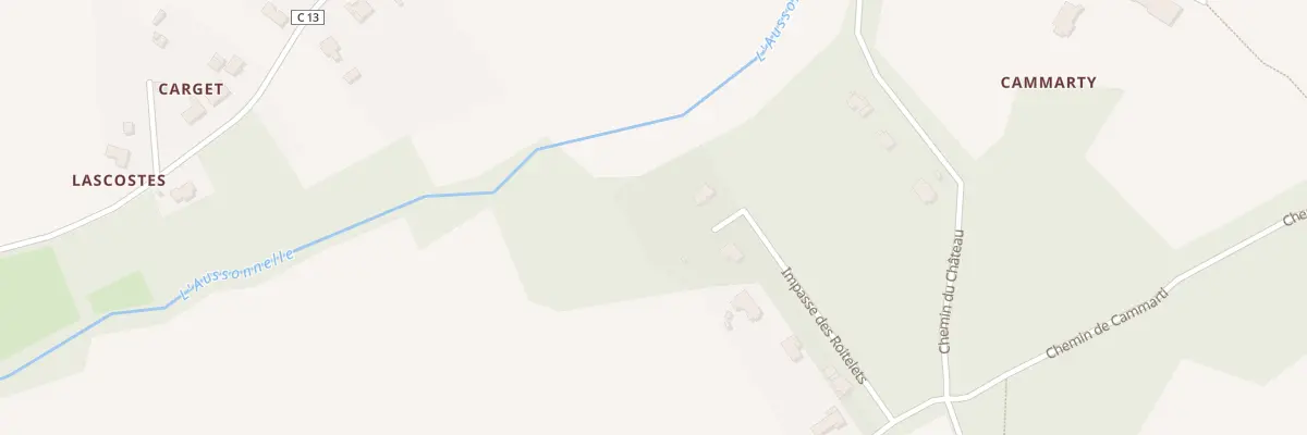 Plan du 39 Che des Roitelets à Fontenilles
