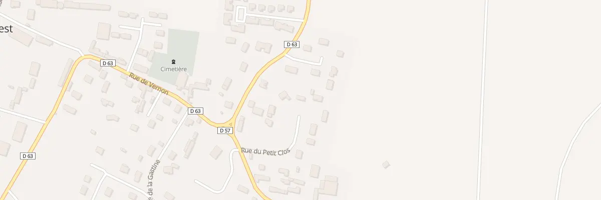 Plan du 12 Rue du Petit Clos à Huest