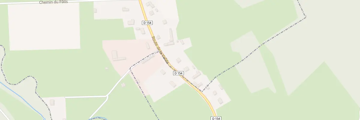 Plan du 78 Rte de la Vallee à Saint-Hellier