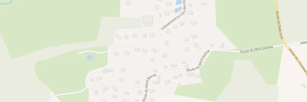 Plan de Mont Jeanne Hameau à Saint-Germain-sous-Cailly