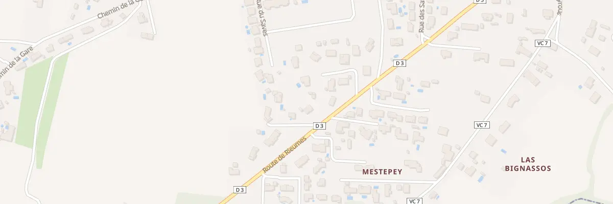 Plan du 630 Rte de Rieumes à Saint-Clar-de-Rivière