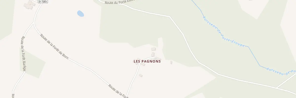 Plan du 24 Les Pagnons à Saint-Mesmin