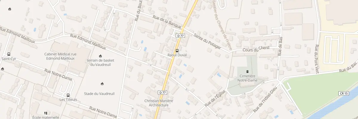 Plan du 52C Rue du Général de Gaulle au Vaudreuil