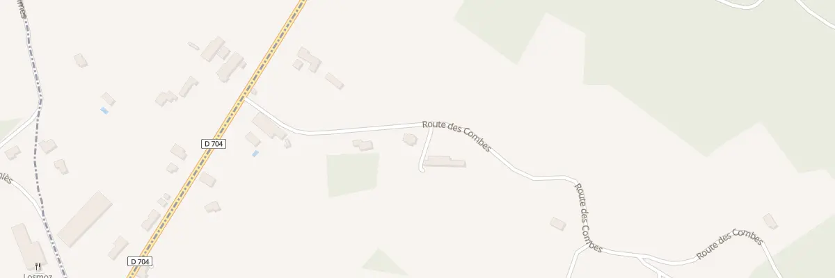 Plan du 1523 Rte des Combes à Proissans