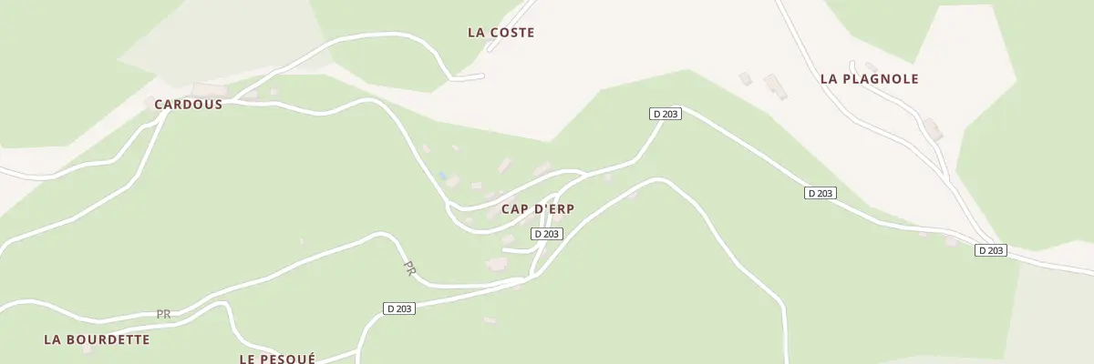 Plan du 20 Cap d’Erp à Erp