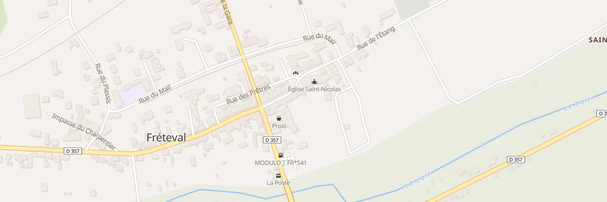 Plan du 10 Rue de l’Étang à Fréteval
