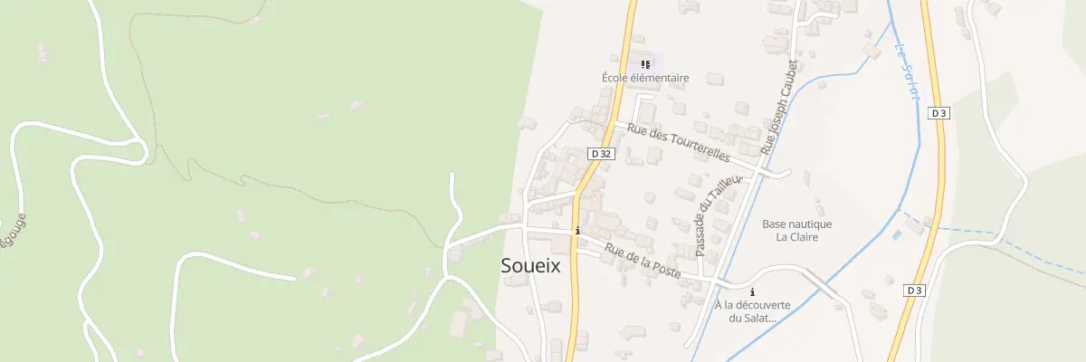 Plan du 56 Soueix et Campagne à Soueix-Rogalle