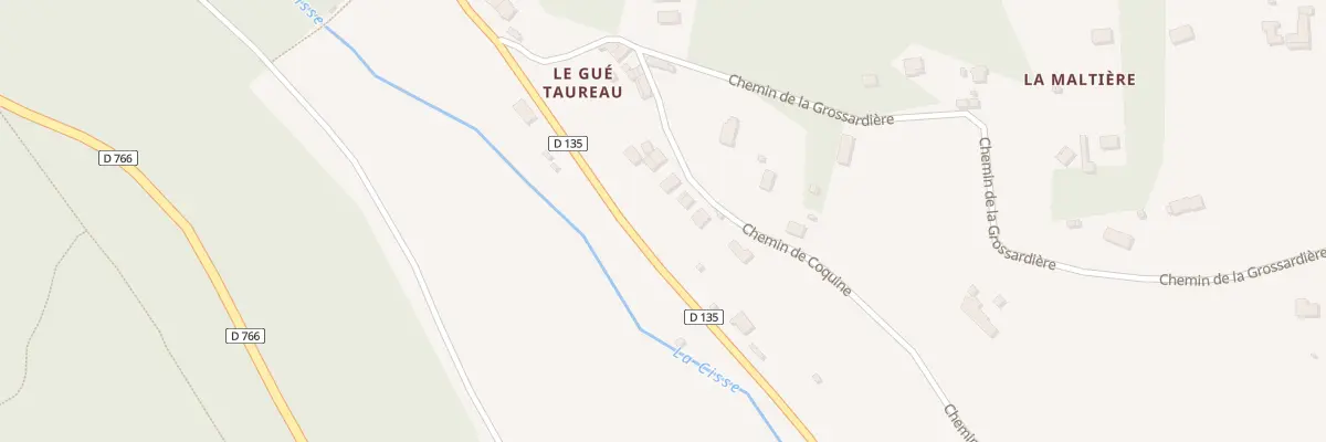 Plan du 12 Che de Coquine à Valencisse