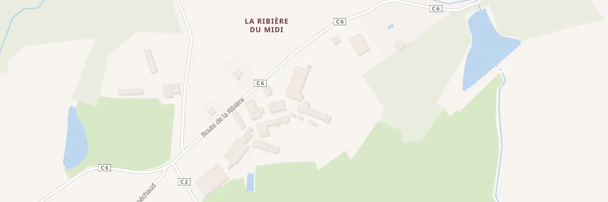Plan du 5128 La Ribiere du Midi à Glandon