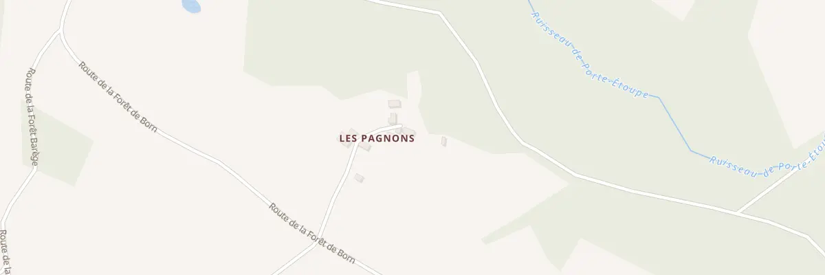 Plan du 25 Les Pagnons à Saint-Mesmin