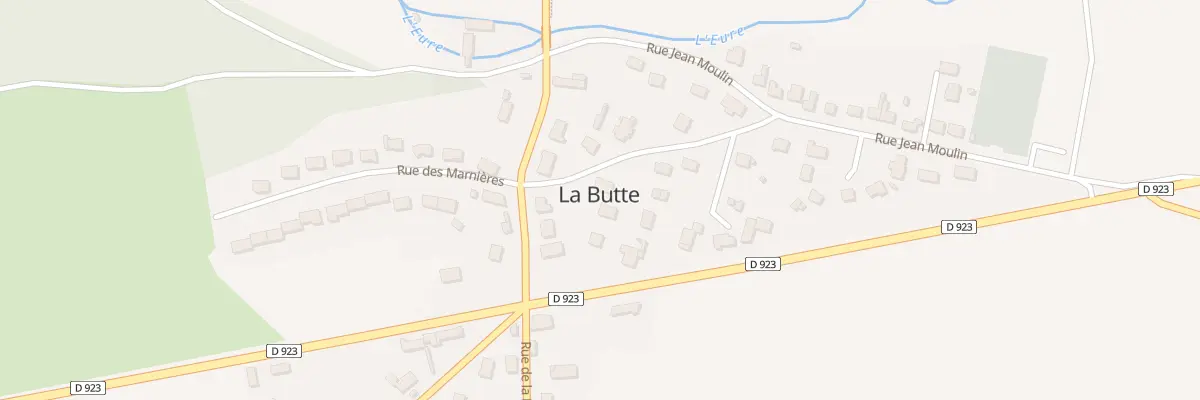 Plan du 13 Rue des Longs Champs à Chuisnes