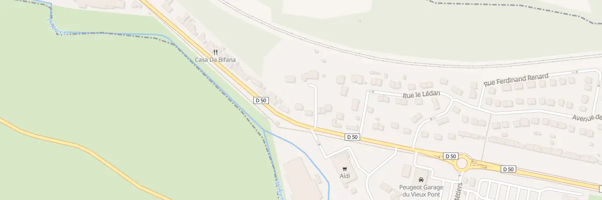 Plan du 147 Av Victor Hugo à Nonancourt