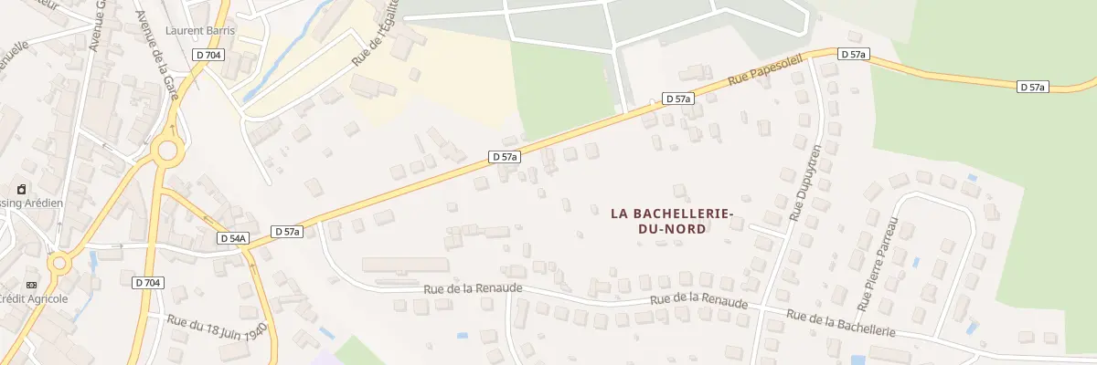 Plan du 30 Rue Papesoleil à Saint-Yrieix-la-Perche