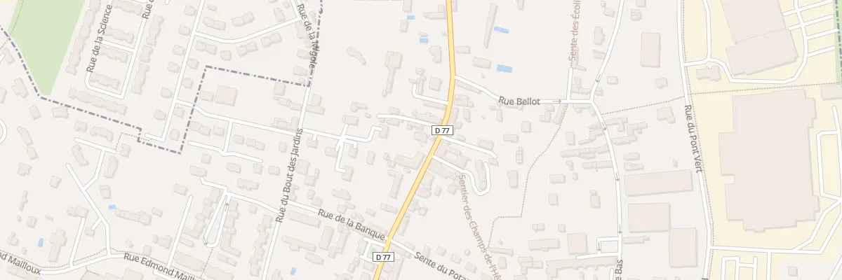 Plan du 71B Rue du Général de Gaulle au Vaudreuil