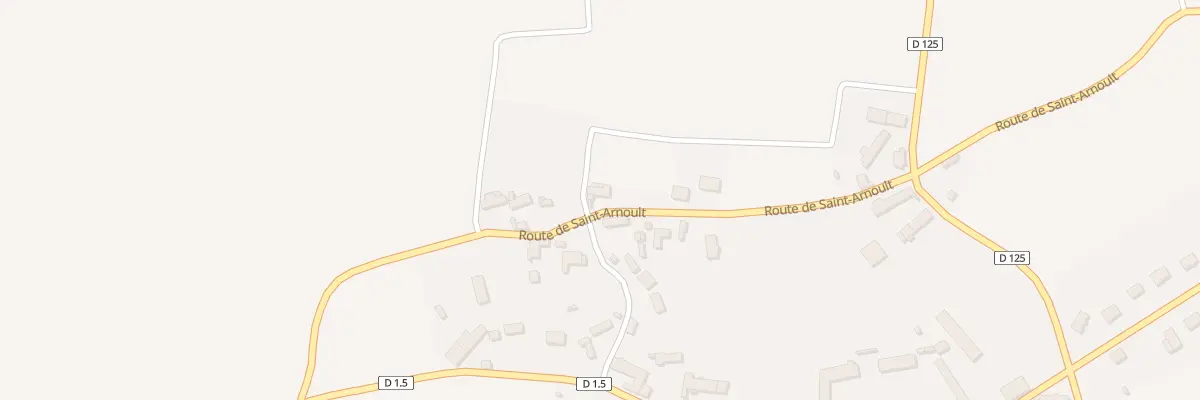 Plan du 10 Rte de Saint-arnoult à Billancelles