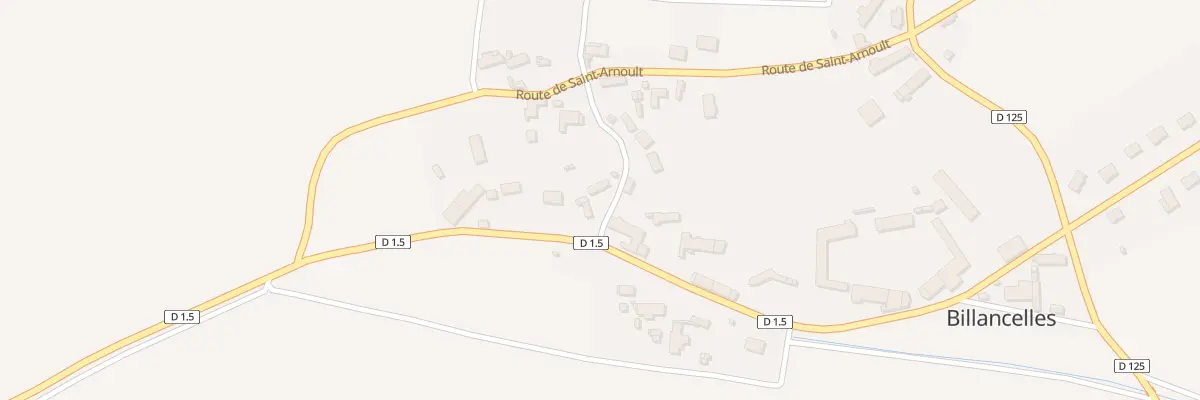 Plan du 1 Rle des Chennevieres à Billancelles