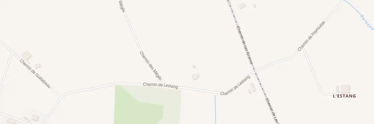 Plan du 1277 Che de Lestang à Labastide-du-Temple