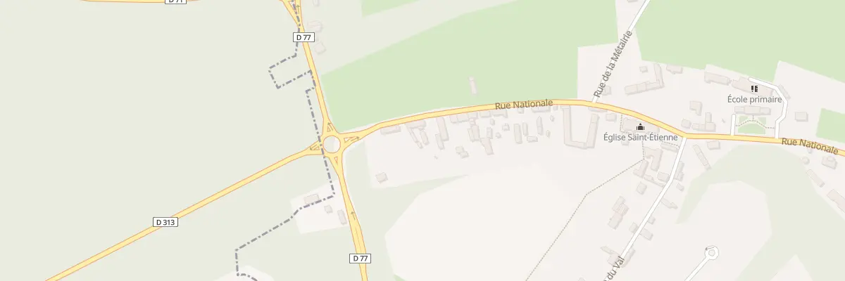 Plan du 4 Rue Nationale à Saint-Étienne-du-Vauvray