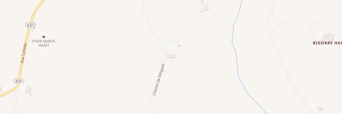 Plan du 5456 Soubirous à Cazes-Mondenard