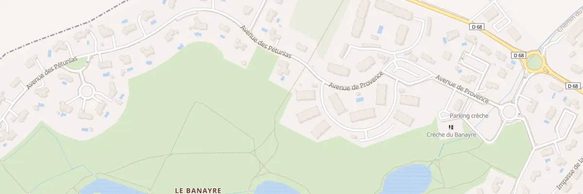 Plan du 13 Av de Provence à Fonsorbes