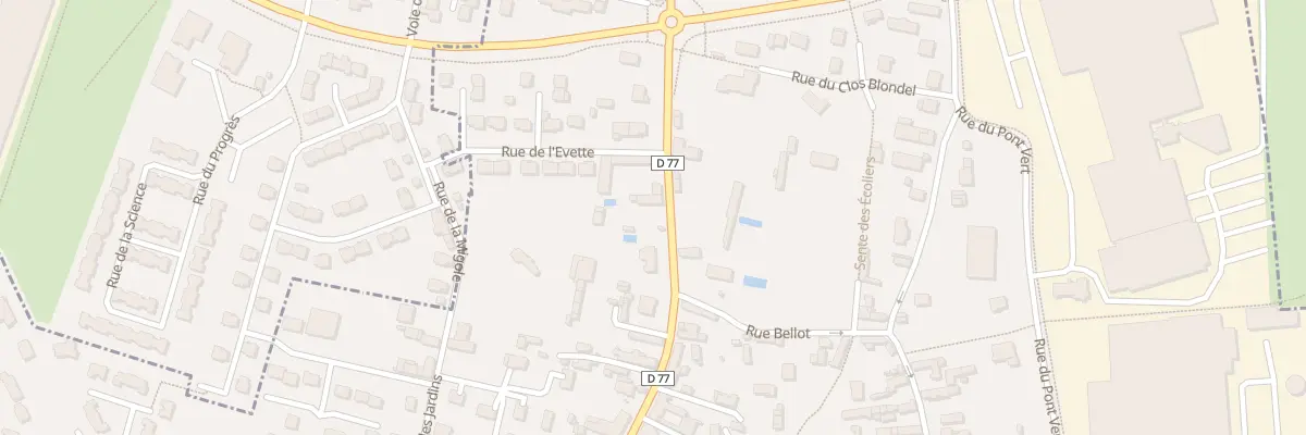 Plan du 89 Rue du Général de Gaulle au Vaudreuil