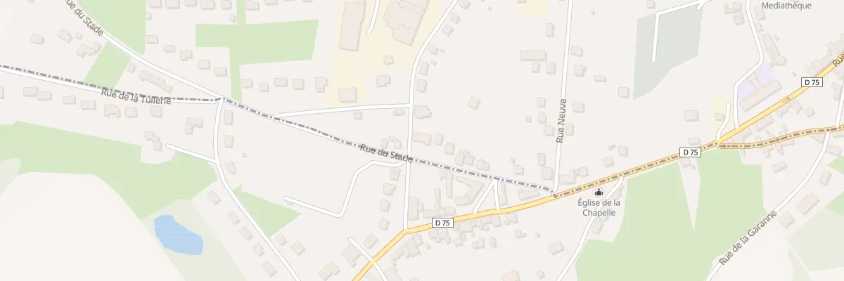 Plan du 16 Rue du Stade à Payzac