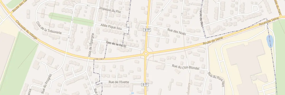 Plan du 97 Rue du Général de Gaulle au Vaudreuil