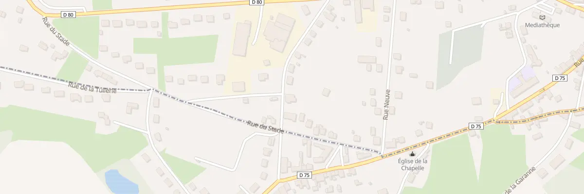 Plan du 19 Rue de la Gare à Payzac