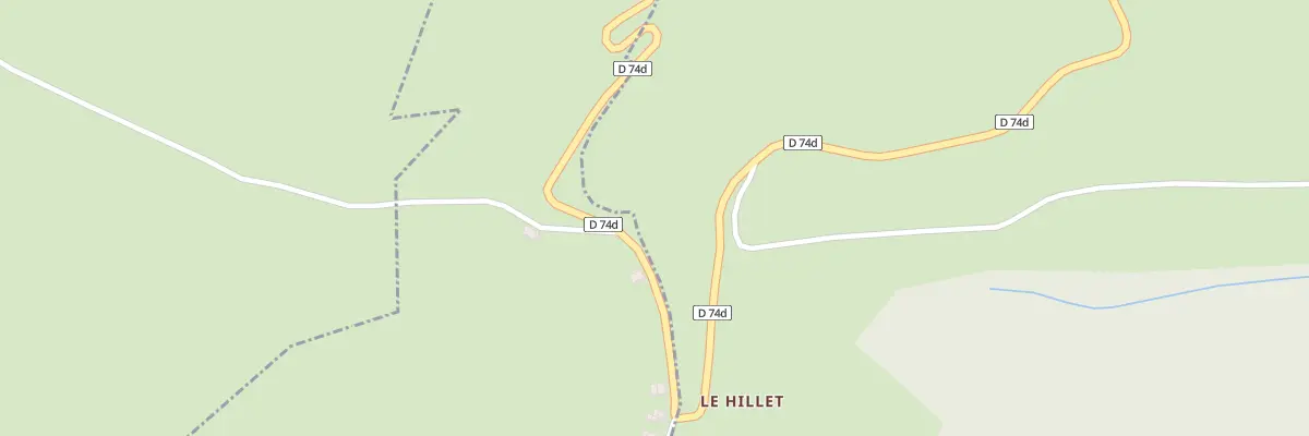 Plan du 108 Savarite à Montbrun-Bocage
