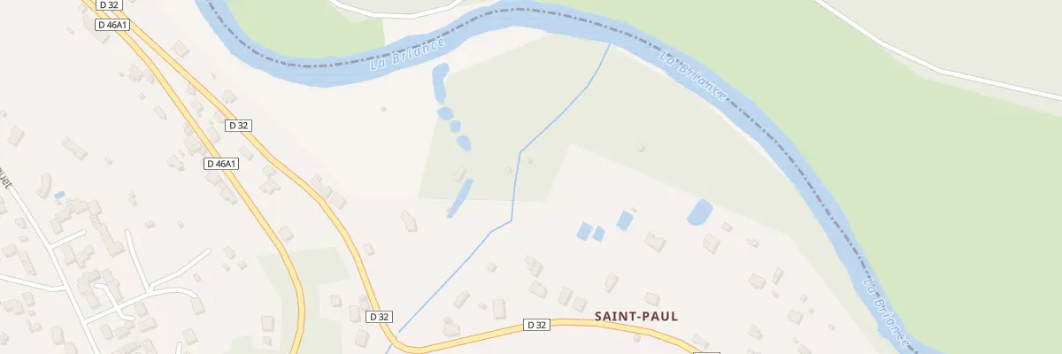 Plan du 23B Rue de Saint-Paul à Bosmie-l’Aiguille