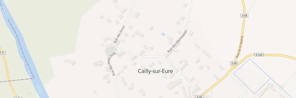 Plan du 14 Rue de l’Eglise à Cailly-sur-Eure