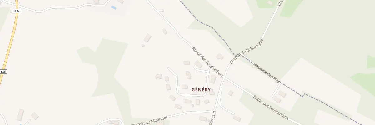 Plan du 527 La Burague à Cénac-et-Saint-Julien