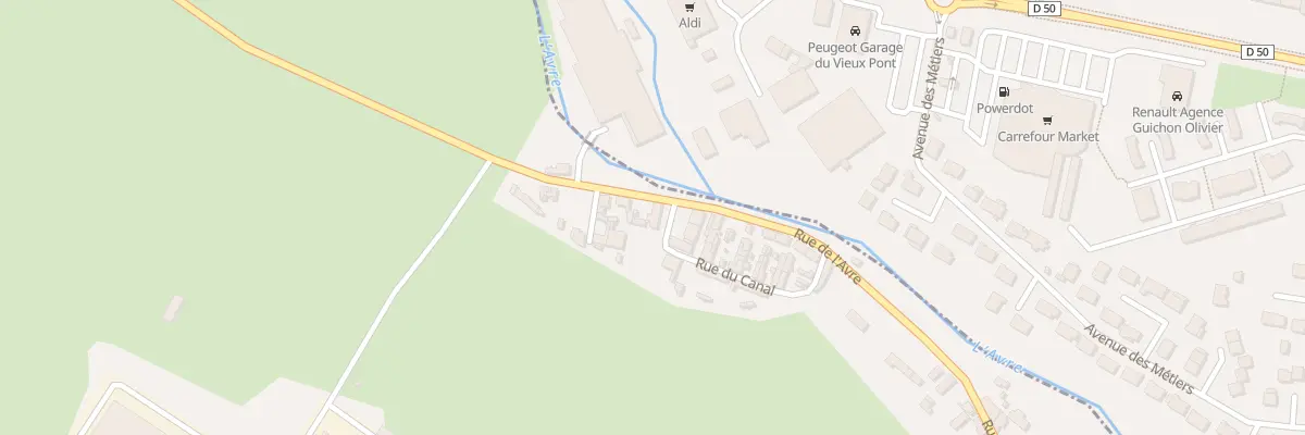 Plan du 10 Rue de l’Avre à Saint-Lubin-des-Joncherets
