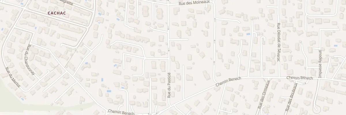 Plan du 4 Rue du Pasticie à Fonsorbes