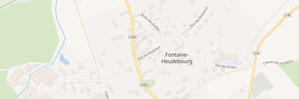 Plan du 1 Rue des Bouleaux à Clef Vallée d’Eure