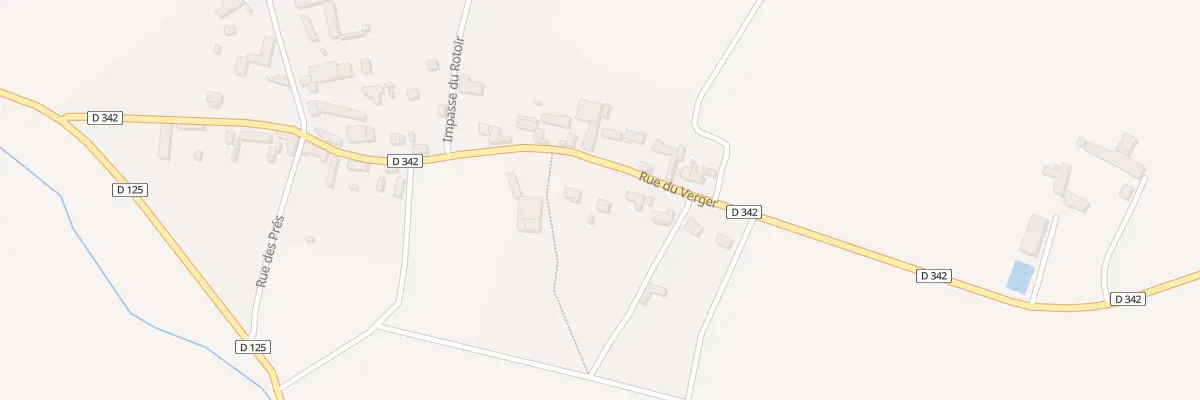 Plan du 20 Rue du Verger à Billancelles