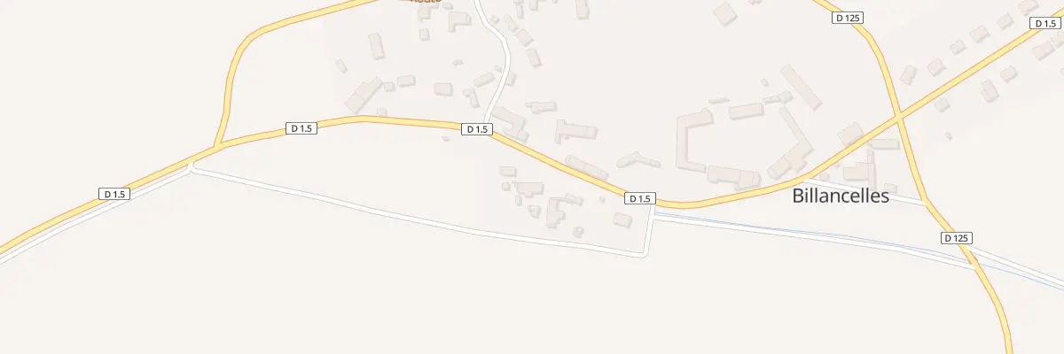 Plan du 5 Rue de la Mairie à Billancelles