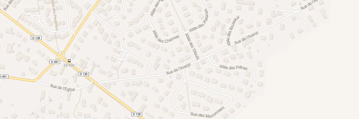 Plan du 472 Rue de l’Avenir à Boos