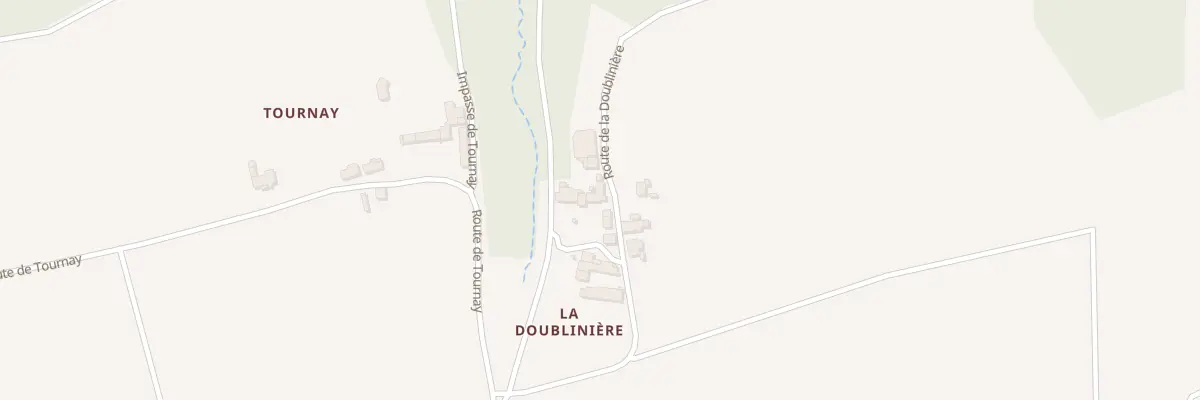 Plan du 203 La Doubliniere à Chaumont-sur-Loire