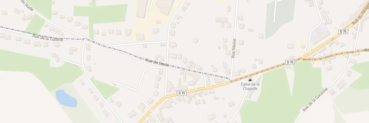 Plan du 12 Rue du Stade à Payzac