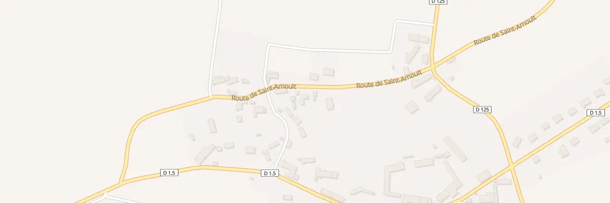 Plan du 9 Rte de Saint-arnoult à Billancelles