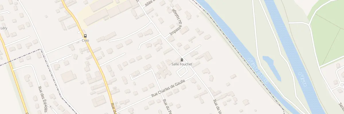 Plan du 43B Rue de Verdun à Léry