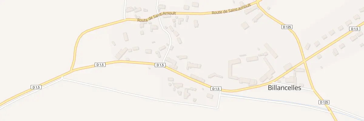 Plan du 10 Rue de la Mairie à Billancelles