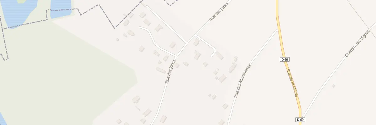 Plan du 6 Rue des Joncs à Cailly-sur-Eure