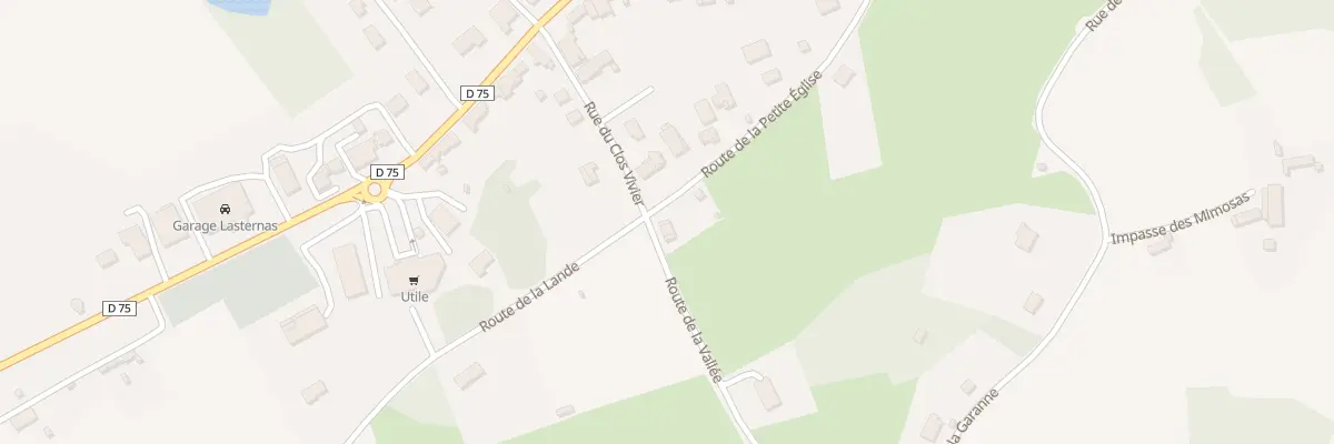 Plan du 19 Rte de la Petite Eglise à Savignac-Lédrier