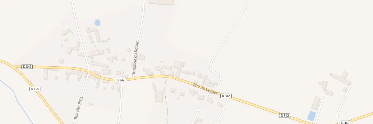 Plan du 21 Rue du Verger à Billancelles