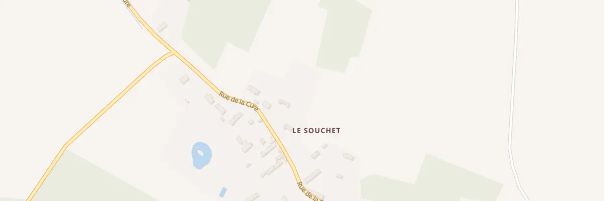 Plan du 40 Rue de la Cure à Marcilly-la-Campagne