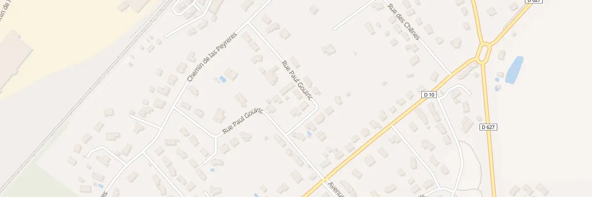 Plan du 13 Rue Paul Gouiric à Carbonne